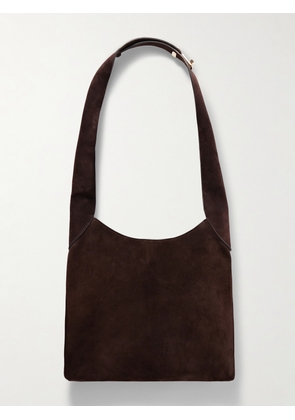 Gabriela Hearst - Small Suede Shoulder Bag - Brown - One size