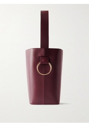 Victoria Beckham - Leather Bucket Bag - Burgundy - One size