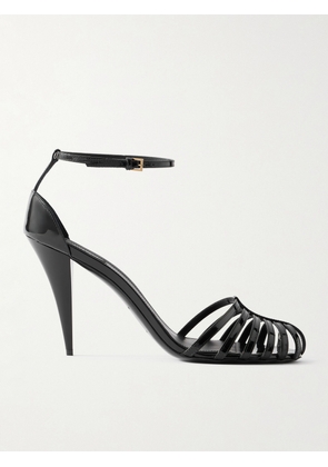 Givenchy - Cage Patent-leather Sandals - Black - IT36,IT37,IT38,IT39,IT40,IT41