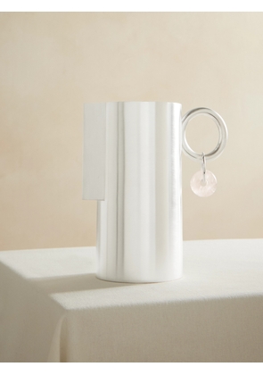 Natalia Criado - Silver-plated And Quartz Carafe - One size