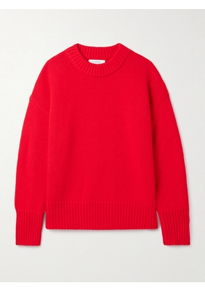 La Ligne - Marin Wool And Cashmere-blend Sweater - Red - xx small,x small,small,medium,large,x large