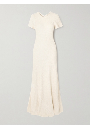 Heirlome - Julia Bouclé Maxi Dress - Cream - x small,small,medium,large