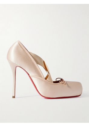 Christian Louboutin - Cassiastic 100 Satin Ballet - Pink - IT36,IT36.5,IT37,IT37.5,IT38,IT38.5,IT39,IT39.5,IT40,IT40.5,IT41,IT41.5,IT42