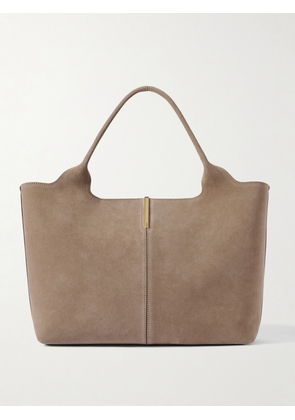 Tod's - Shopping Suede Tote - Brown - One size