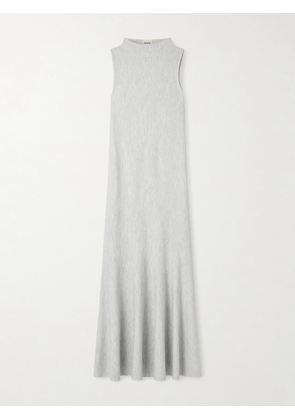 KHAITE - Margo Merino Wool Maxi Dress - Gray - x small,small,medium,large