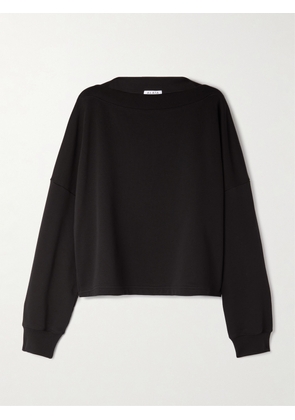 Alaïa - Oversized Cotton-jersey Sweatshirt - Black - FR 34,FR 36,FR 38,FR 40,FR 42,FR 44