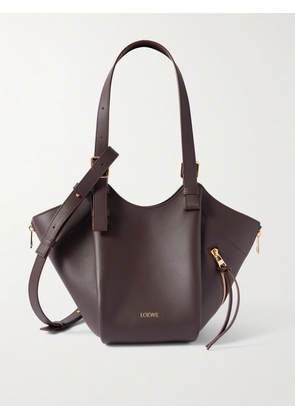 LOEWE - Hammock Flip Leather Tote - Brown - One size