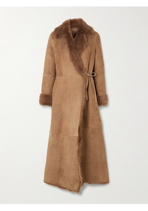 Nour Hammour - Joni Shearling Coat - Brown - FR 34,FR 36,FR 38,FR 40,FR 42,FR 44