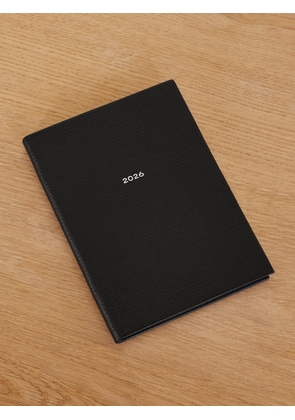 Smythson - Soho Ludlow 2026 Textured-leather Weekly Diary - Black - One size