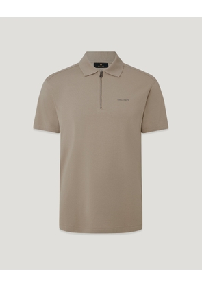 Belstaff Alloy Polo Men's Cotton Jersey Dark Sand Size 2XL