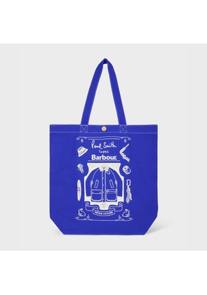 Paul Smith Loves Barbour Paul Smith loves Barbour - Best In Show Tote Bag Blue