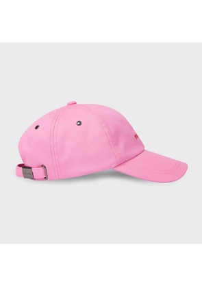 Paul Smith Pink 'Melrose' Embroidered Cap