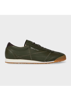 PS Paul Smith Khaki 'Mestre' Trainers Brown
