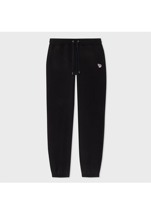 PS Paul Smith Women's Black Cotton Zebra Sweatpants