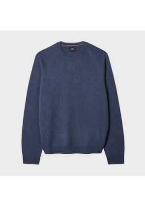 PS Paul Smith Indigo Merino Wool Sweater Purple