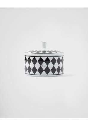 Porcelain box - Checkerboard