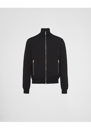 Reversible wool and Re-Nylon jacket