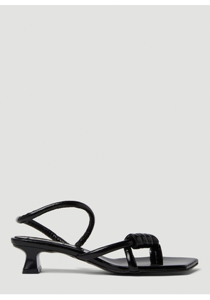 Reike Nen Noodle Knot Heeled Sandals - Woman Sandals Black Eu - 36