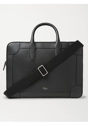 Mulberry - Belgrave Full-Grain Leather Briefcase - Men - Black