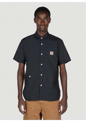 Junya Watanabe x Carhartt Logo Patch Shirt - Man Shirts Black 2