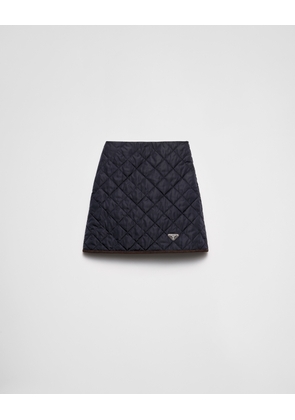 Lightweight Re-Nylon miniskirt