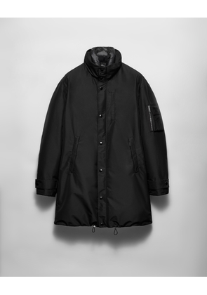 Technical fabric down coat