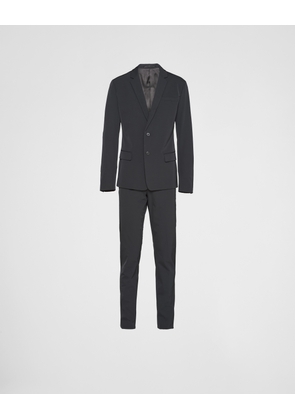 Single-breasted techno stretch suit