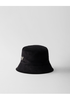 Corduroy bucket hat