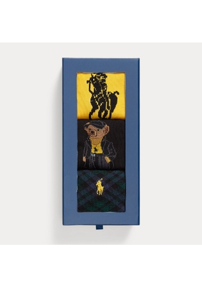 Polo Bear Crew Sock 3-Pack Gift Set