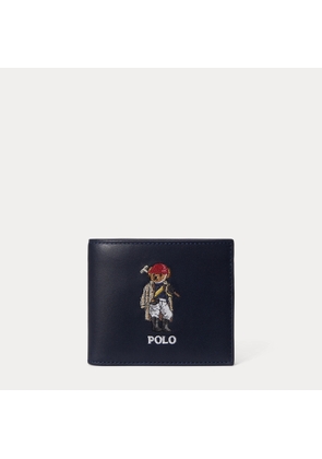 Polo Bear Leather Billfold Wallet