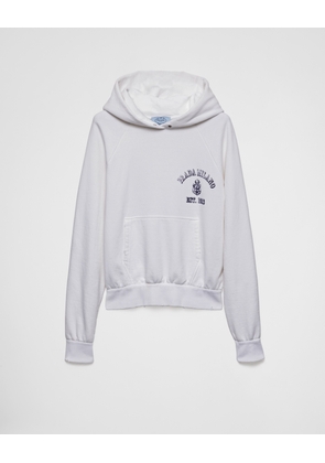 Cotton fleece hoodie