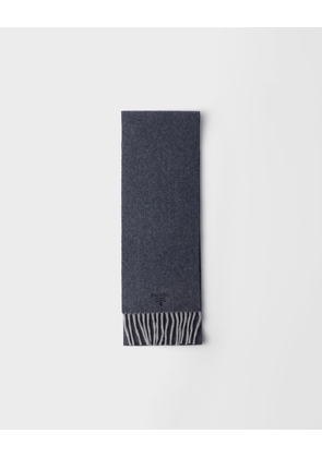 Cashmere and wool scarf