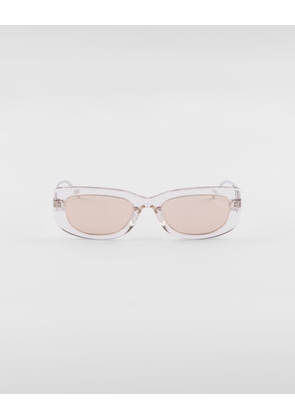 Sunglasses with triangle logo