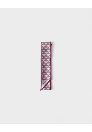 Jacquard silk tie