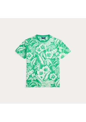 Custom Slim Fit Tropical Jersey T-Shirt