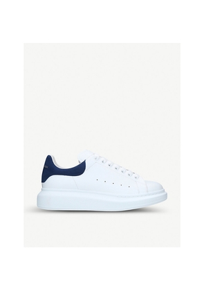 Mens Mcqueen Men's Show Leather Platform Trainers