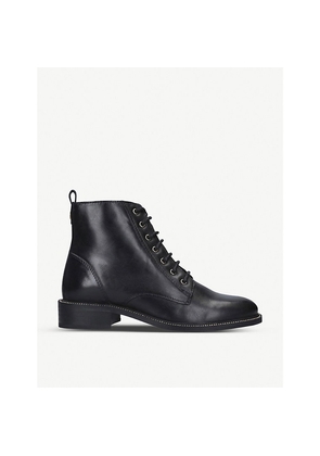 Womens Carvela Spike Patent Leather Ankle Boots