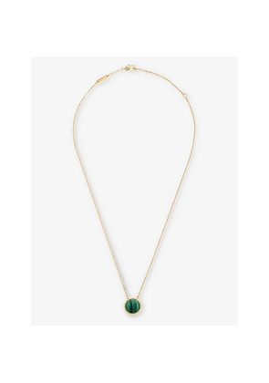 Van Cleef & Arpels Perlée Couleur Yellow-Gold and Malachite Necklace