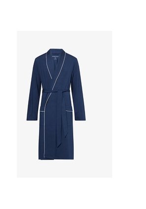 Mens Derek Rose Basel Shawl-Neck Stretch-Jersey Robe