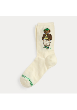 Polo Bear Cotton-Blend Crew Socks