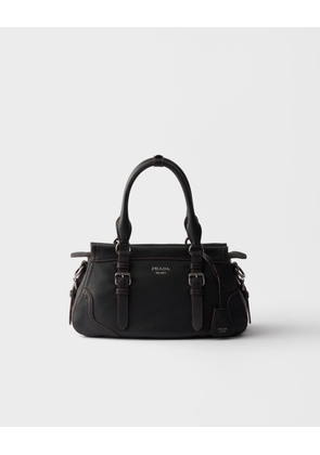 Large leather tote bag