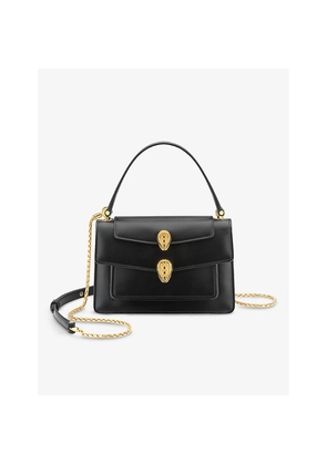 Womens Bvlgari x Alexander Wang Serpenti Forever Leather Cross-Body Bag