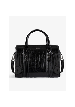 Womens Zadig&Voltaire Sunny Medium Leather Bowling Bag