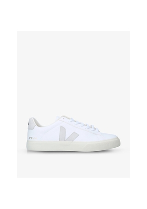 Mens Veja Men's Campo Leather Low-Top Trainers