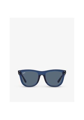 Ray-Ban Rbr0502S Wayfarer Reverse Transparent-Injected Sunglasses