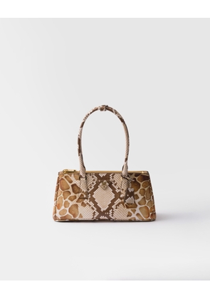 Prada Galleria medium printed Saffiano leather bag