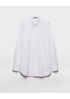 Cotton poplin shirt