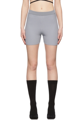 JACQUEMUS Grey 'Le Short Arancia' Shorts