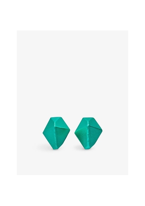 Womens La Maison Couture The Rock Hound Hotrocks Sterling-Silver Stud Earrings