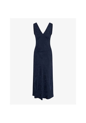 Womens Omnes Iris Woven Maxi Dress